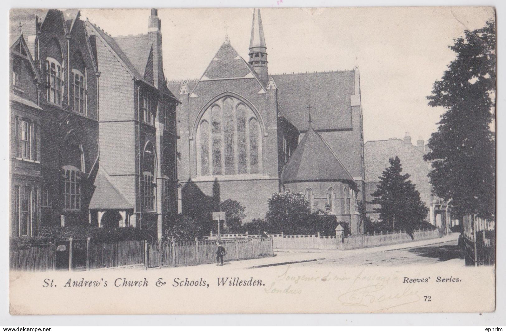 Willesden St. Andrew's Church And Schools - London Suburbs