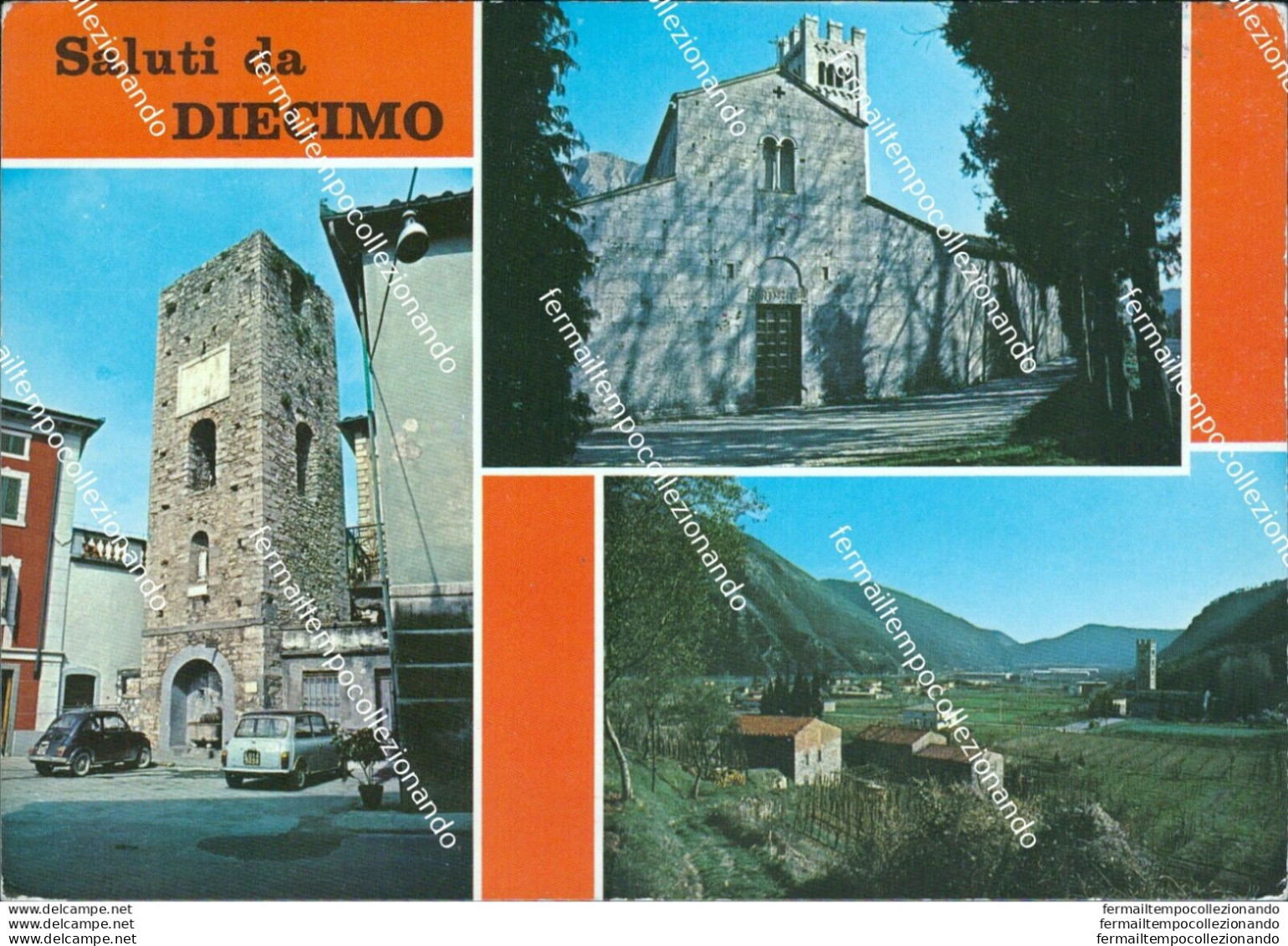 Bo511 Cartolina Saluti Da Diecimo Provincia Di Lucca - Lucca