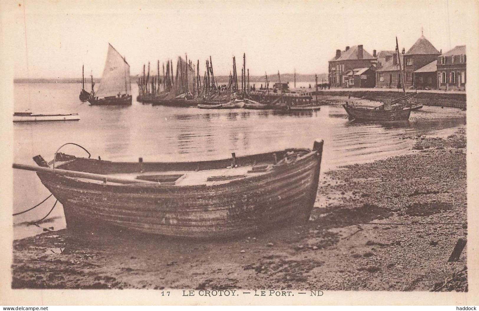 LE CROTOY : LE PORT - Le Crotoy