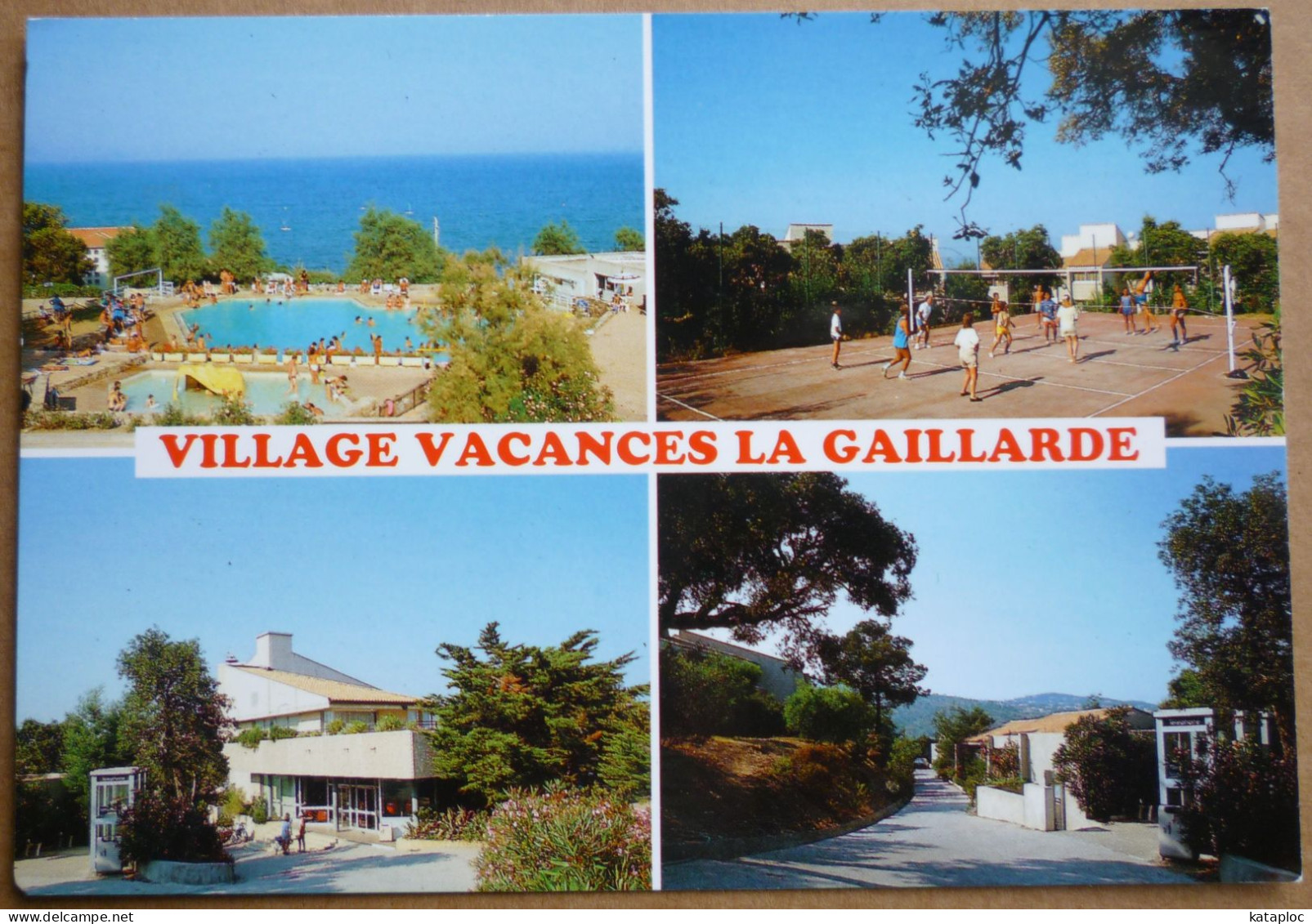 CARTE SAINT AYGULF - 83 - VILLAGE VACANCES LA GAILLARDE ACCE PCUK - SCANS RECTO VERSO - Saint-Aygulf