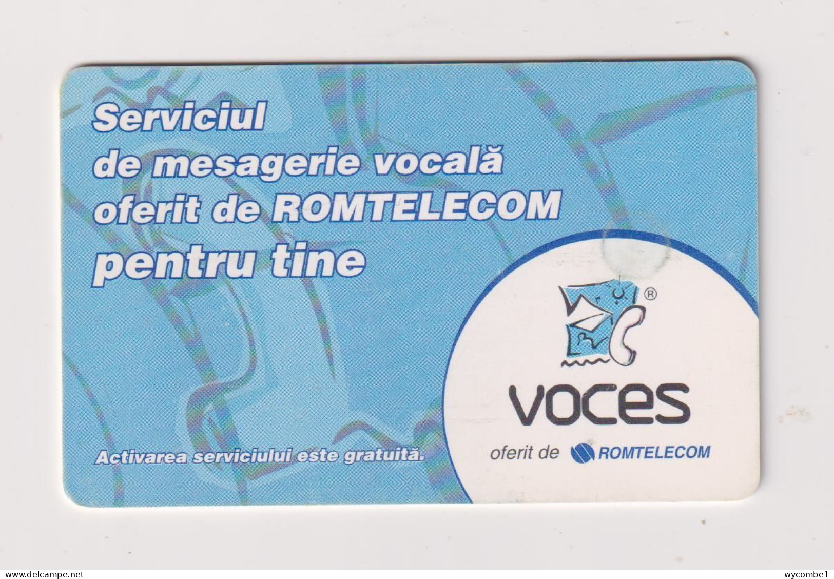 ROMANIA - Voces Chip  Phonecard - Roemenië