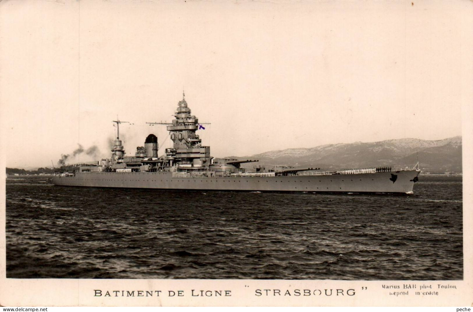 N°1033 W -cpa Bâtiment De Ligne "Strasbourg" - Guerre