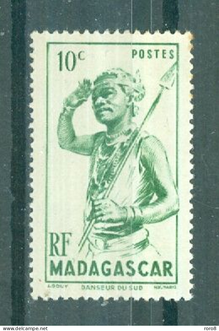 MADAGASCAR - N°300* MH Trace De Charnière SCAN DU VERSO - Série Courante. - Neufs