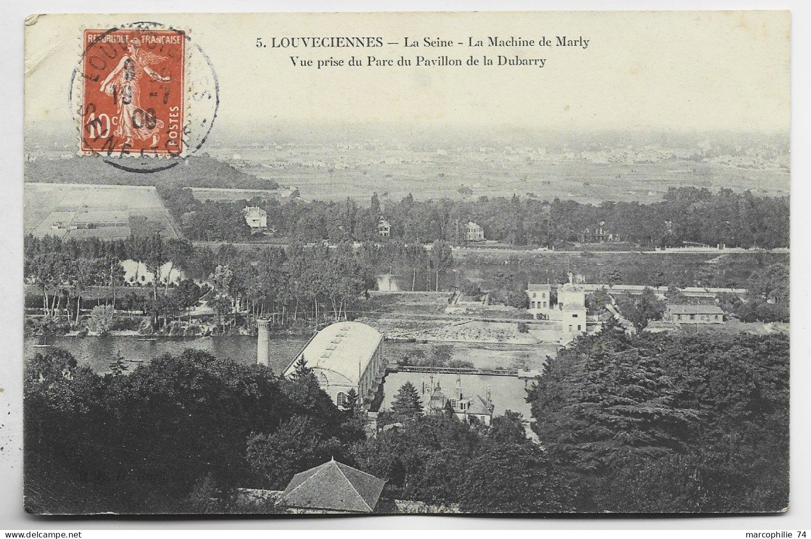 LOUVECIENNES LA SEINE LA MACHINE DE MARLY - Louveciennes