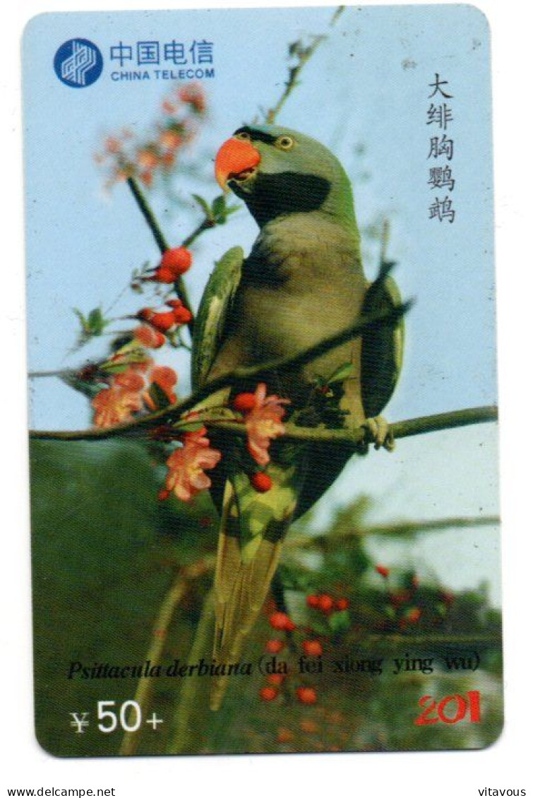 Télécarte Chine Bird Oiseau Vogel Perroquet Parrot (K 258) - Cina