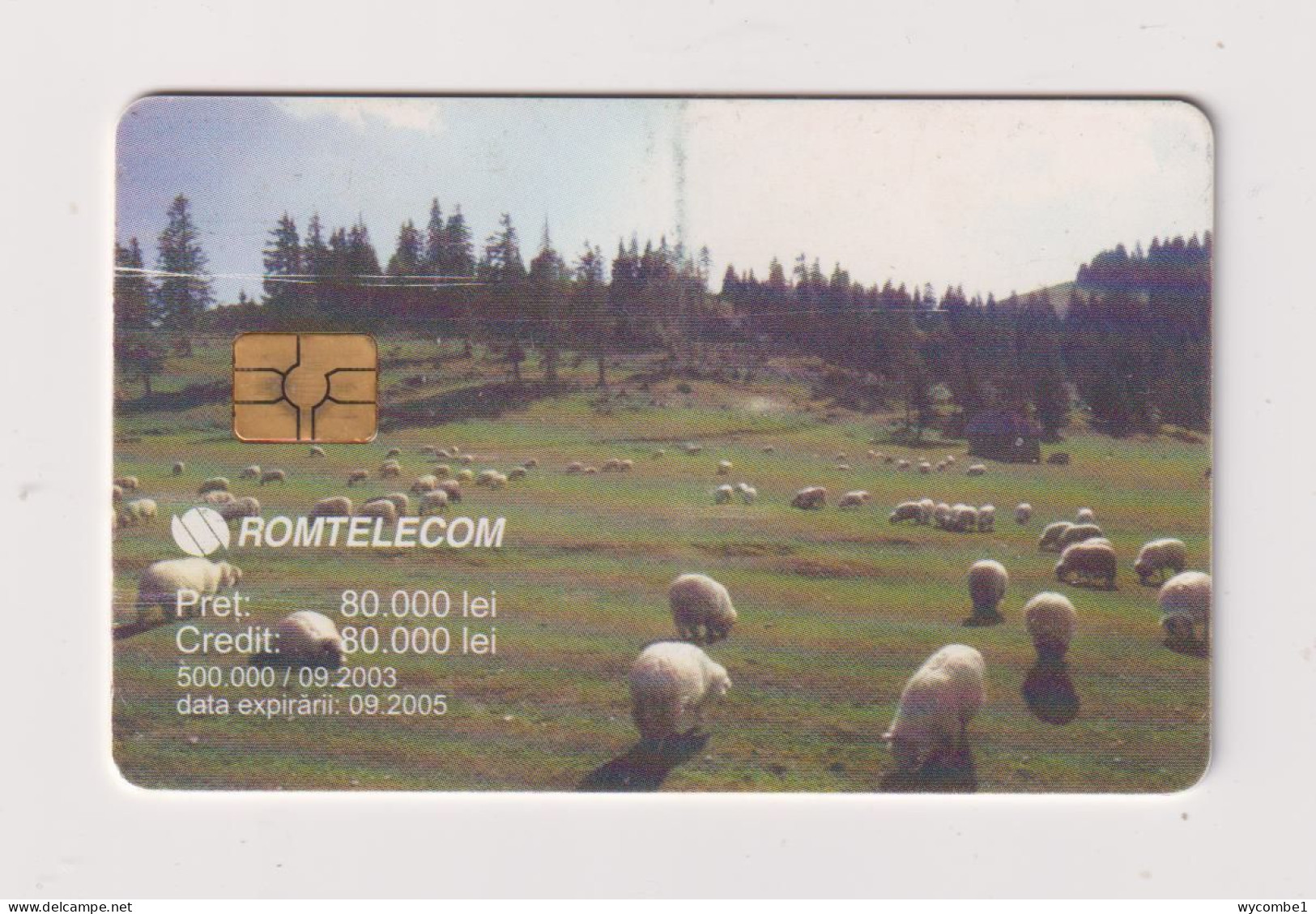 ROMANIA - Sheep Chip  Phonecard - Roumanie