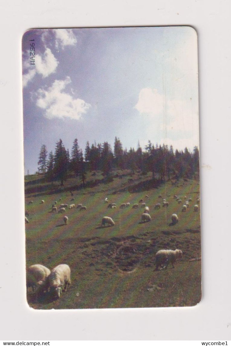 ROMANIA - Sheep Chip  Phonecard - Rumania