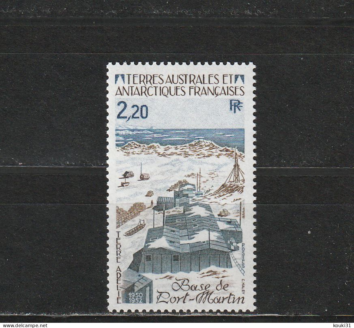 TAAF YT 112 ** : Base De Port-Martin - 1985 - Unused Stamps