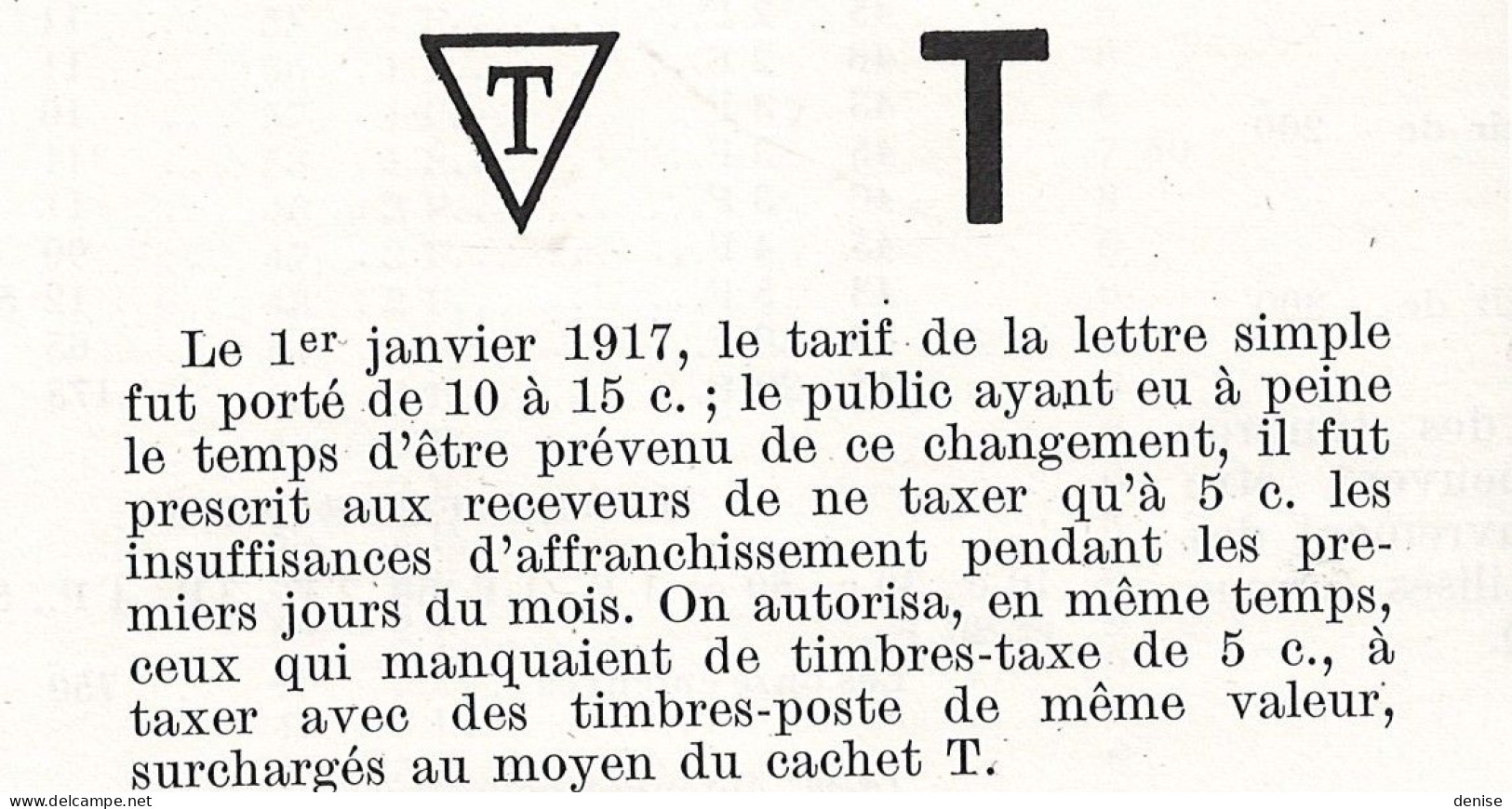 France - Lettre Marseille - Bouches Du Rhone  - 02/01/1917 - Taxée Semeuse 5 Centimes - 1859-1959 Storia Postale