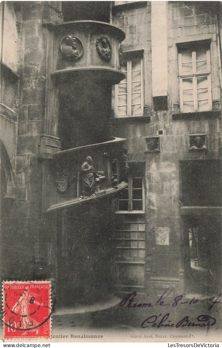 BATIMENTS ET ARCHITECTURE - Escalier De La Renaissance - Carte Postale Ancienne - Sonstige & Ohne Zuordnung