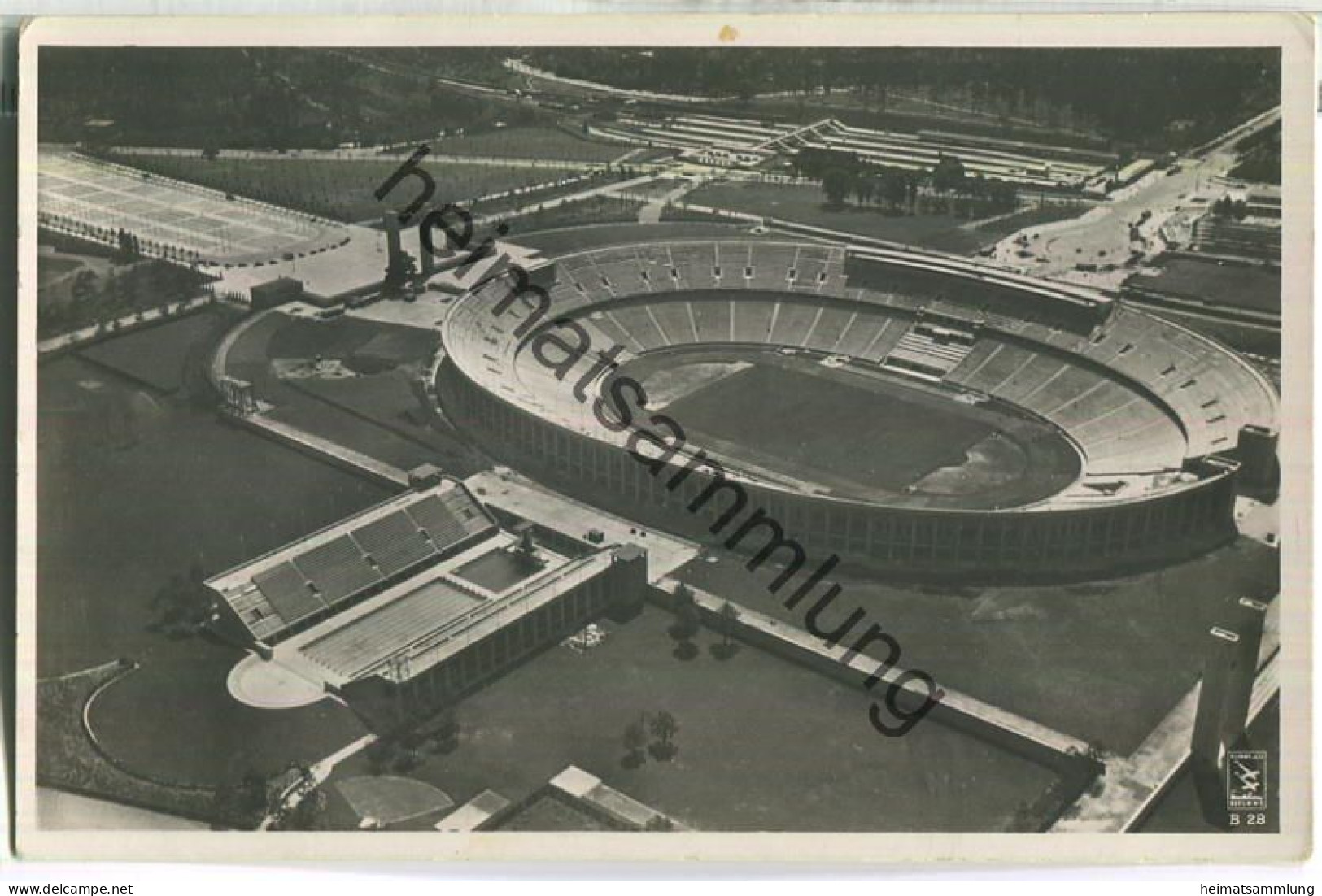 Berlin - Reichssportfeld - Foto-Ansichtskarte - Verlag Klinke & Co Berlin - Charlottenburg