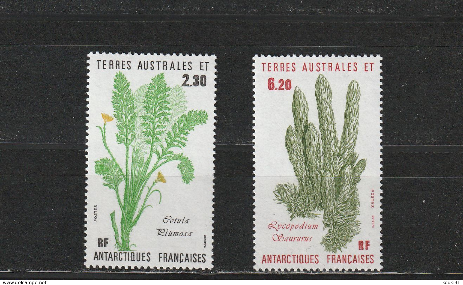 TAAF YT 118/9 ** : Flore - 1986 - Unused Stamps