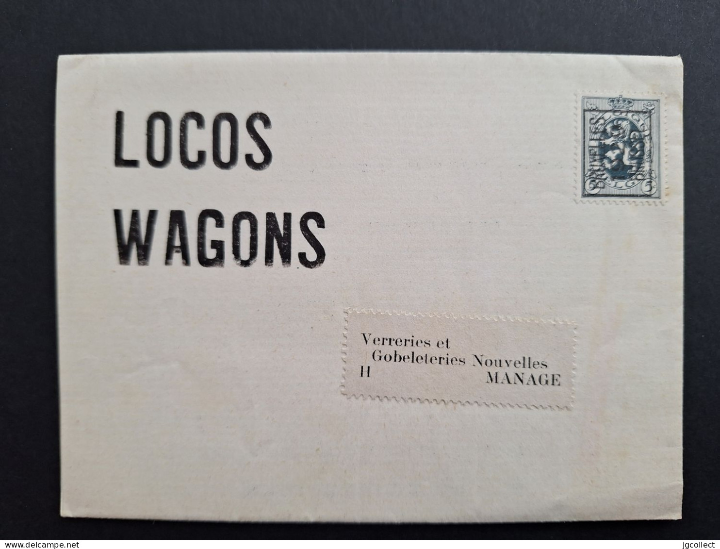 Typo 209A (BRUXELLES 1929 BRUSSEL) Op Envelop "LOCOS WAGONS" - Sobreimpresos 1929-37 (Leon Heraldico)