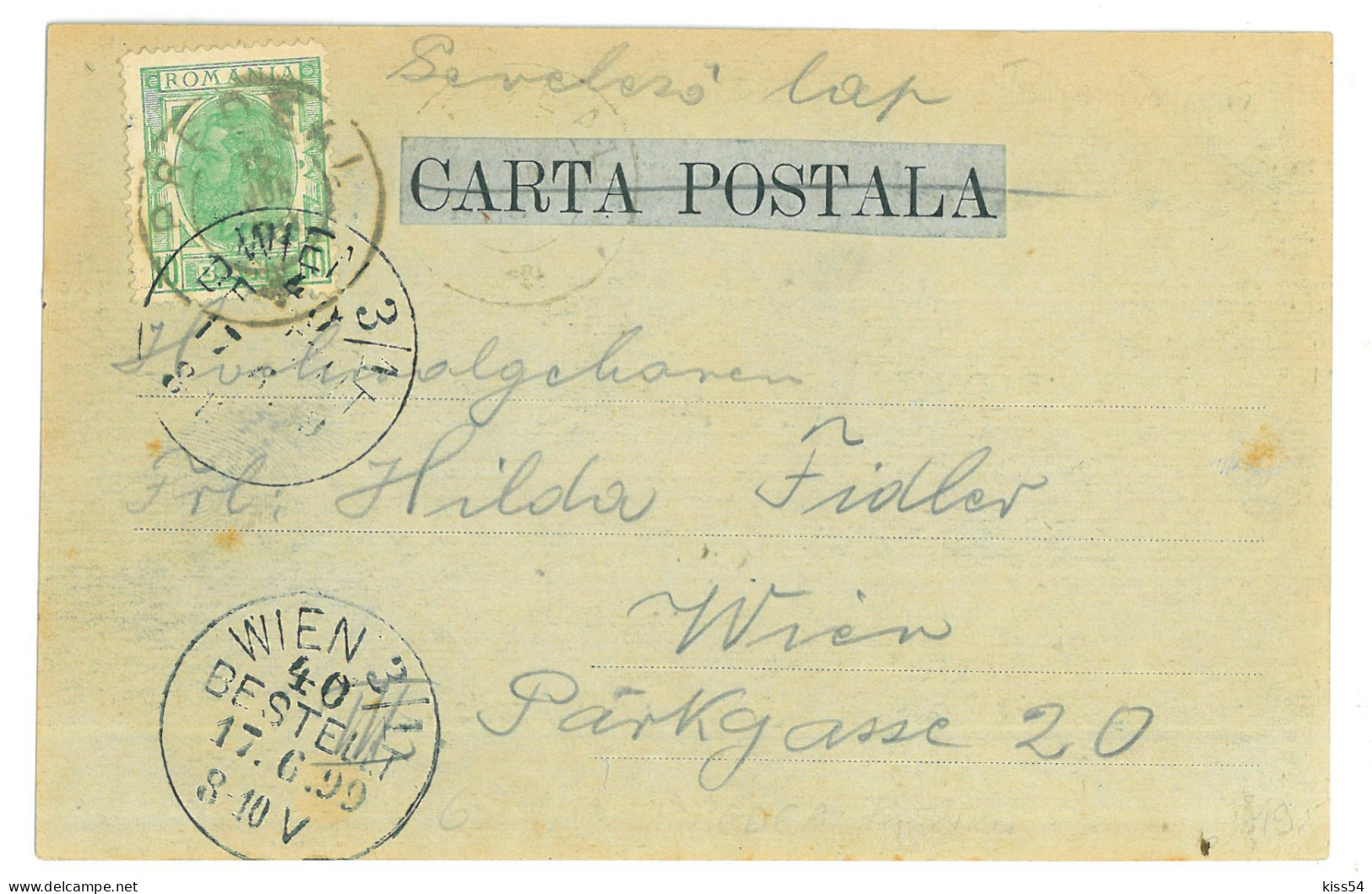 RO 77 - 23756 PREDEAL, Brasov, Railway Station, Litho, Romania - Old Postcard - Used - 1899 - Rumänien