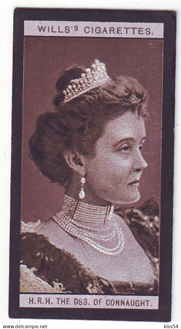 RF 15 - 20 Princess Louise Margaret Alexandra Victoria Agnes Of Prussia - WILLI'S CIGARETTES - 1916 ( 68 / 36 Mm ) - Case Reali