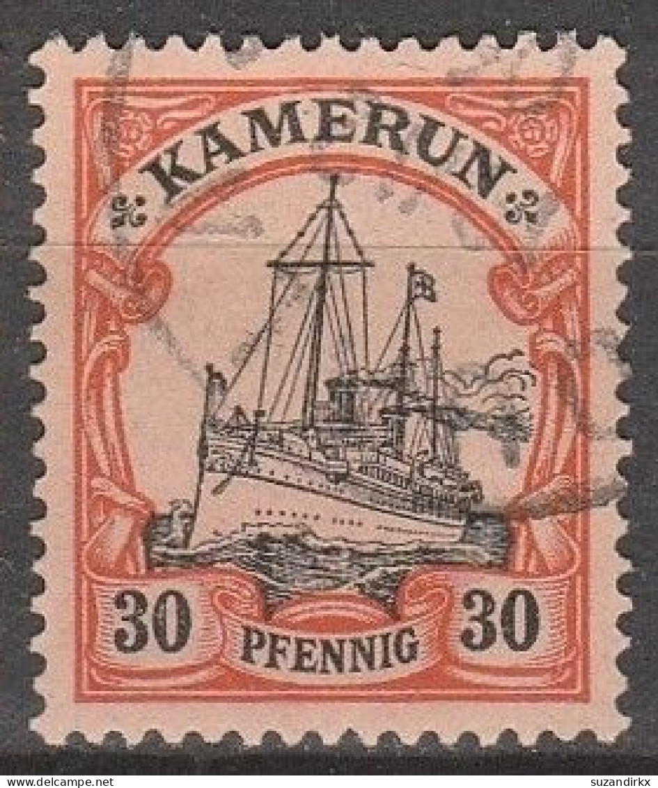 Kamerun   .    Michel   .   12   .  7 Marken   (7 Scans)   .     O     .      Gestempelt - Camerún