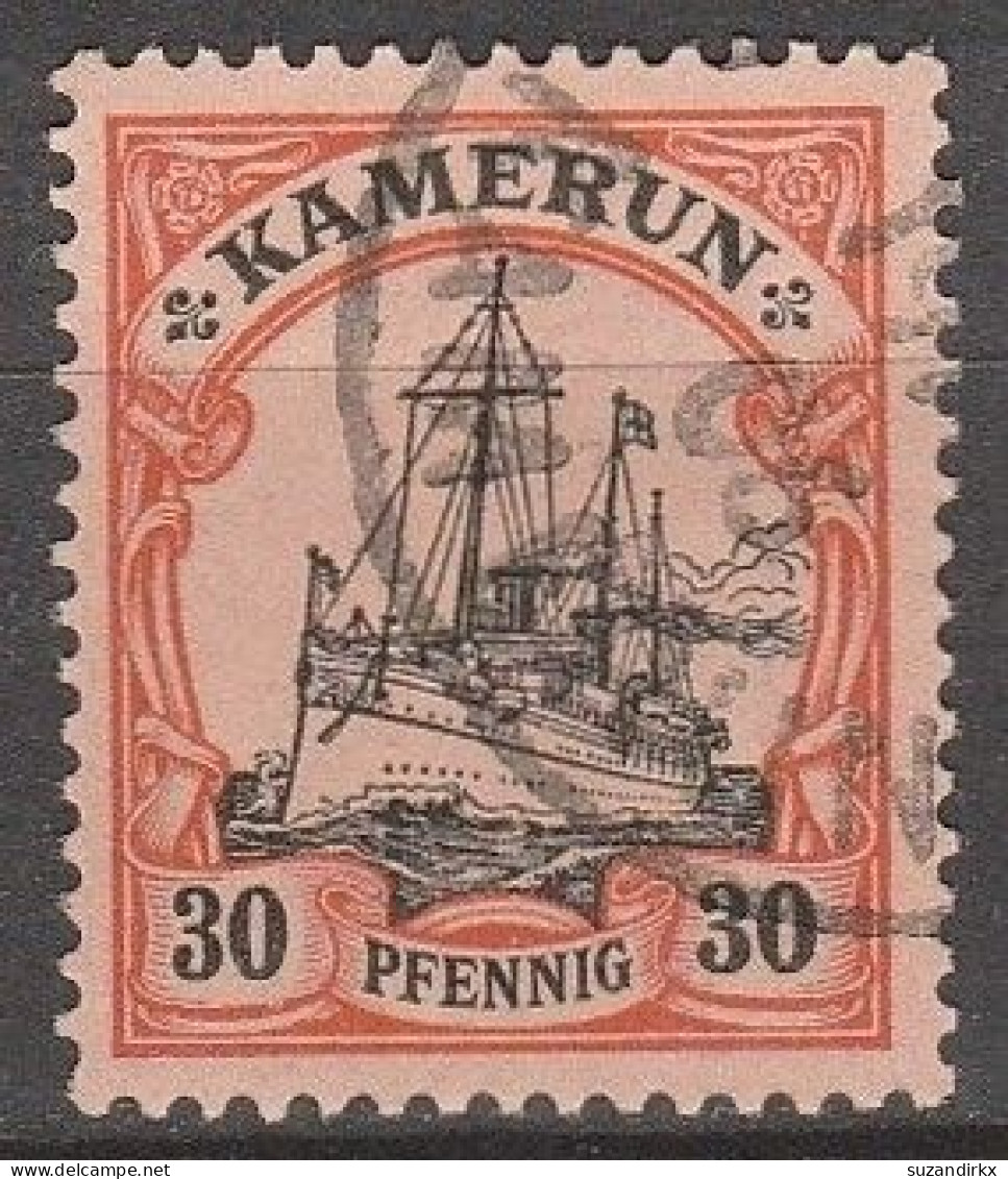 Kamerun   .    Michel   .   12   .  7 Marken   (7 Scans)   .     O     .      Gestempelt - Camerún