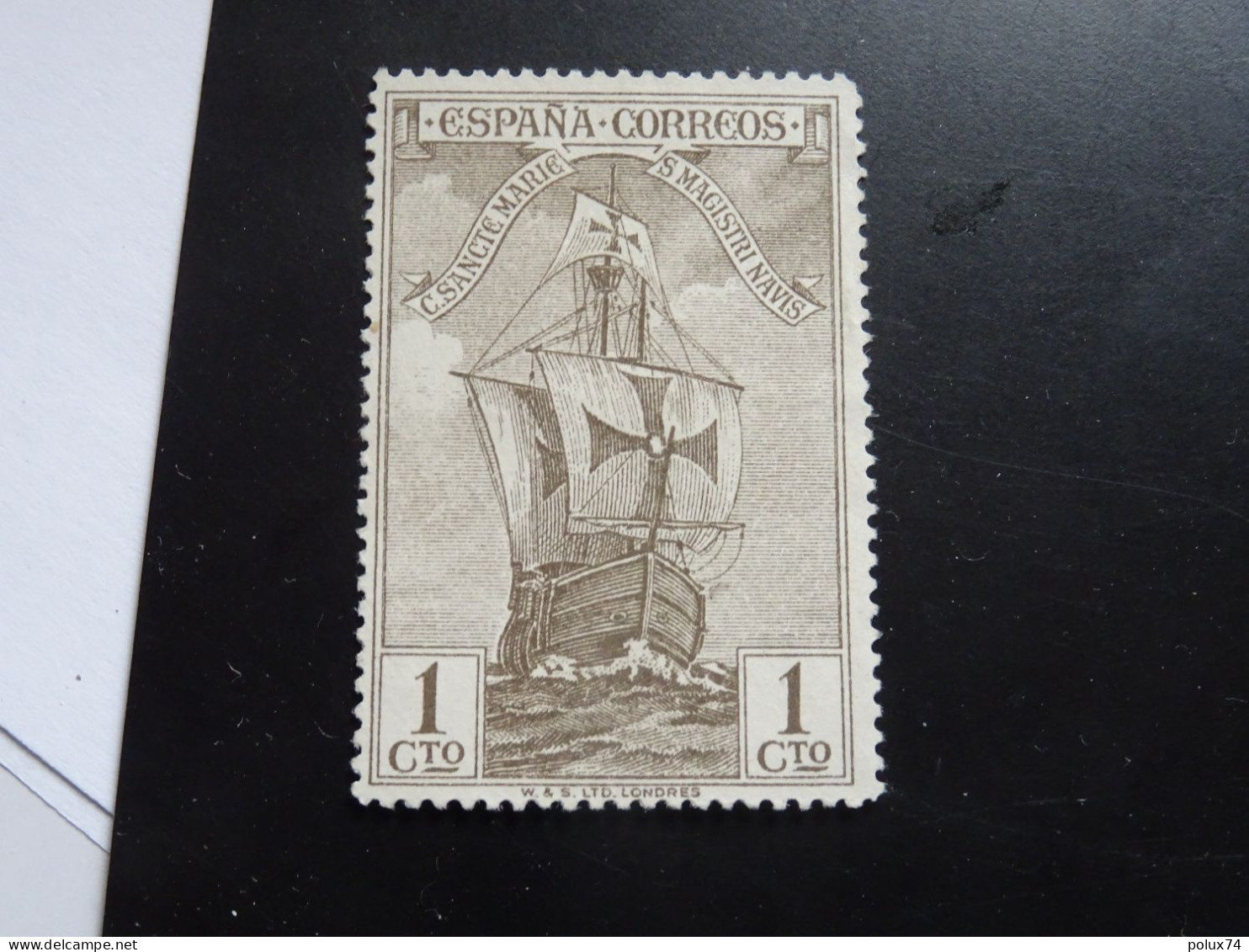 ESPAGNE 1930  Caravelle SG - Used Stamps