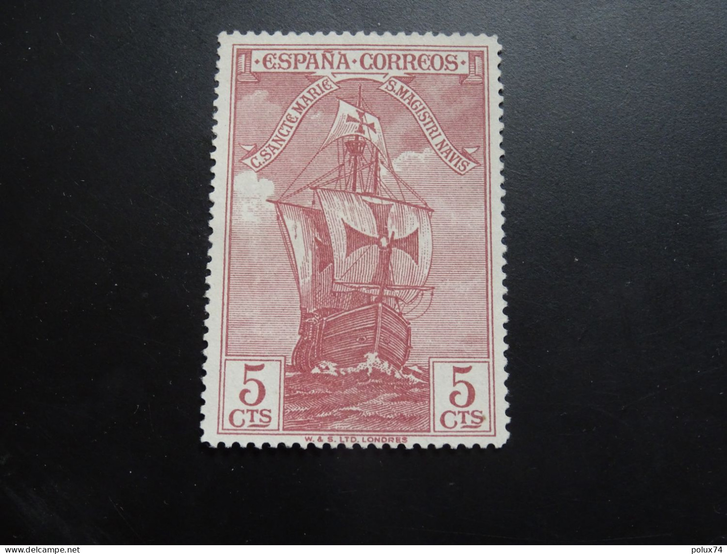 ESPAGNE 1930  Caravelle SG - Used Stamps