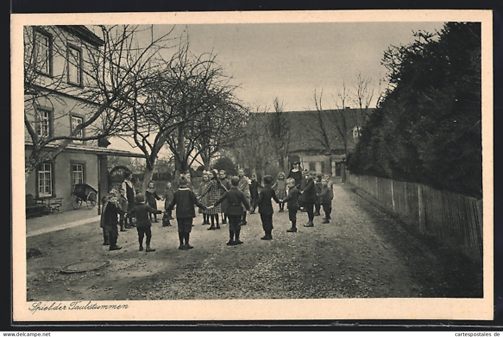 AK Heiligenbronn / Oberndorf, Erziehungsanstalt St.Franziskus Mit Kindern  - Altri & Non Classificati