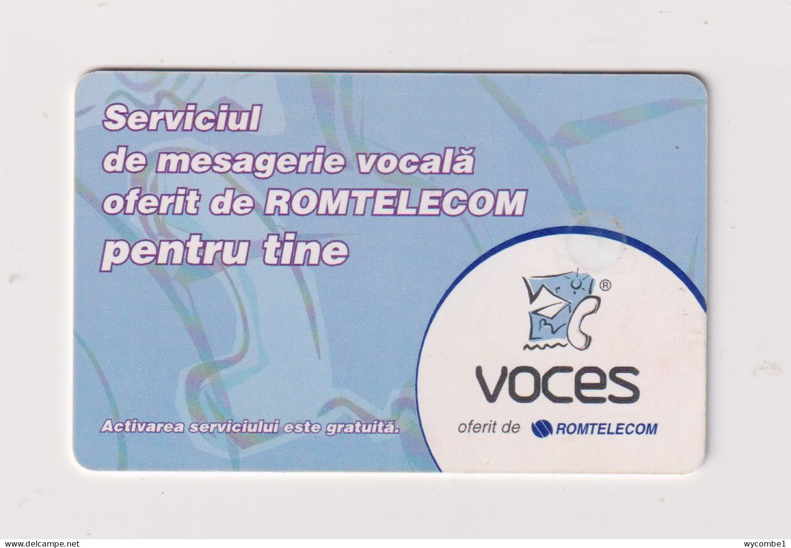 ROMANIA - Voces Chip  Phonecard - Rumania