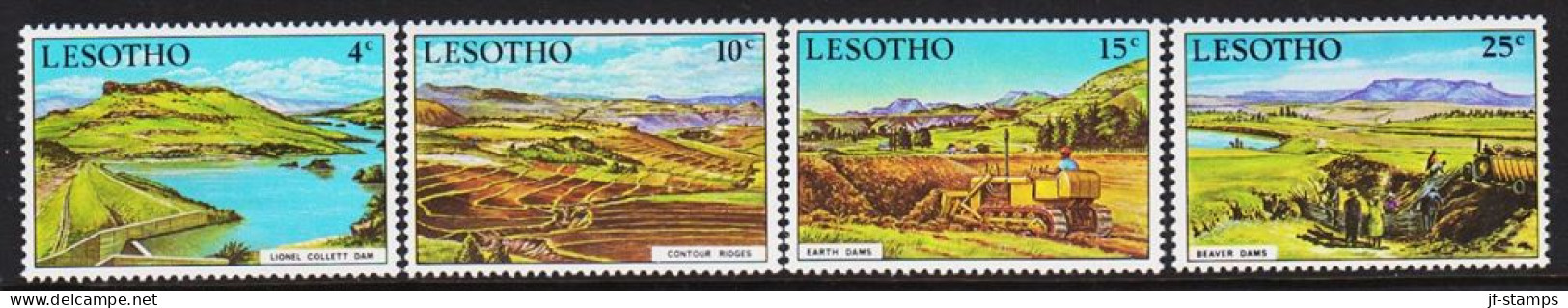 1971. LESOTHO. Environment Protection, Complete Set With 4 Stamps. Never Hinged.  (Michel 112-115) - JF544642 - Lesotho (1966-...)