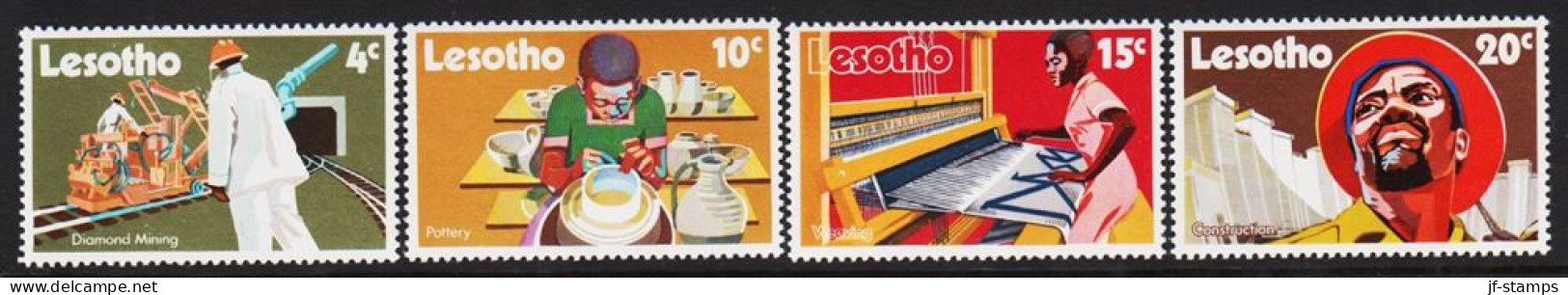 1971. LESOTHO. Development, Complete Set With 4 Stamps. Never Hinged.  (Michel 116-119) - JF544643 - Lesotho (1966-...)