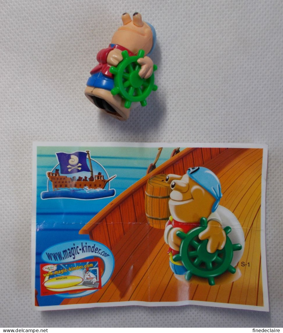 Kinder - Les Piramolis Septembre 2005 - Piramiral - S 01 - Avec BPZ - Aufstellfiguren