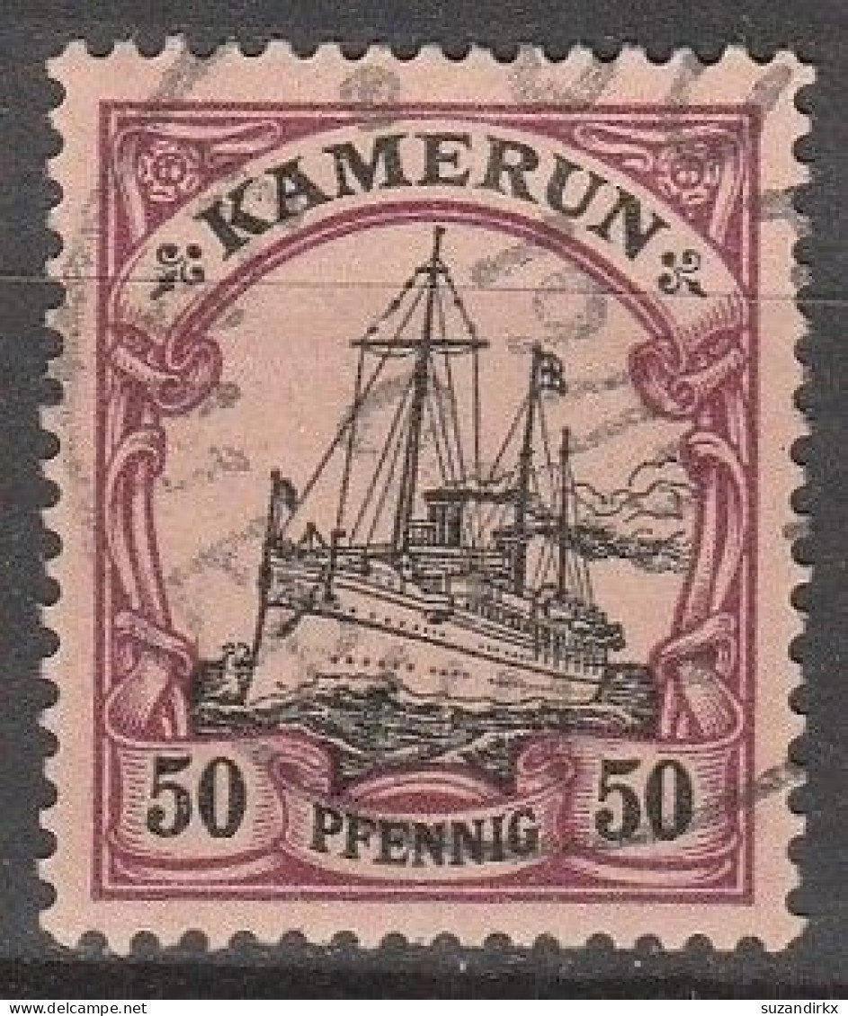 Kamerun   .    Michel   .   14      .     O     .      Gestempelt - Kamerun