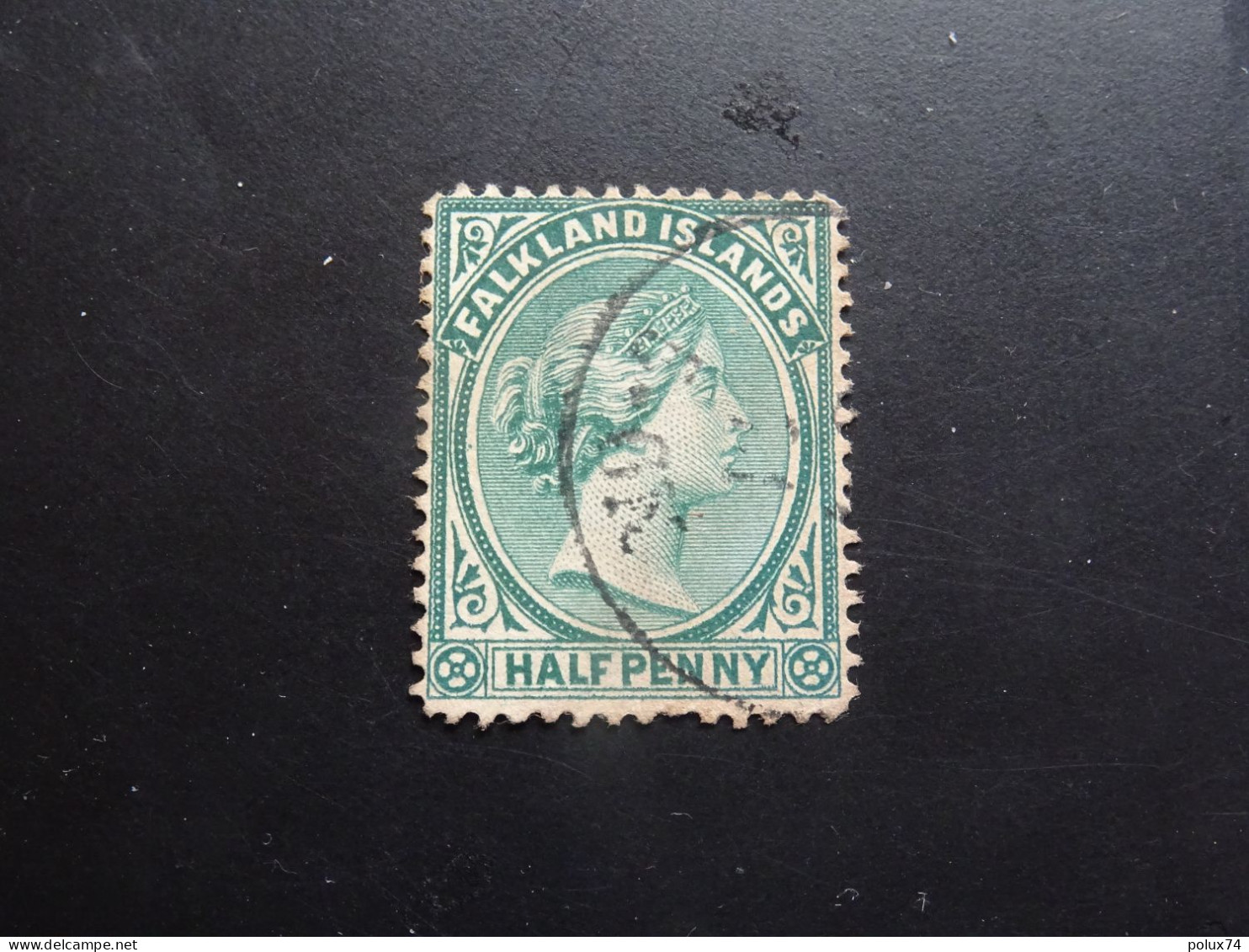 FALKLAND  -VR- 1891-96 Oblitéré- VERT - Falklandinseln