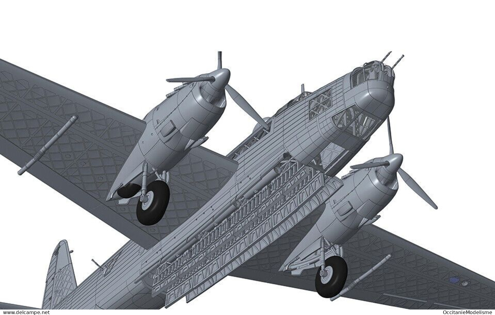 Airfix - VICKERS WELLINGTON MK.II RAF Maquette Kit Plastique Réf. A08021 Neuf NBO 1/72 - Avions