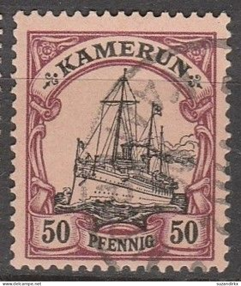 Kamerun   .    Michel   .   14      .     O     .      Gestempelt - Kamerun