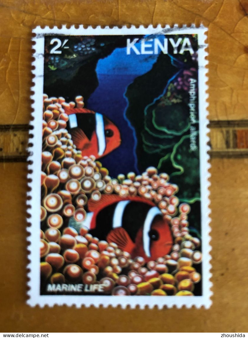 Kenya Fishes 2SH Fine Used - Kenia (1963-...)