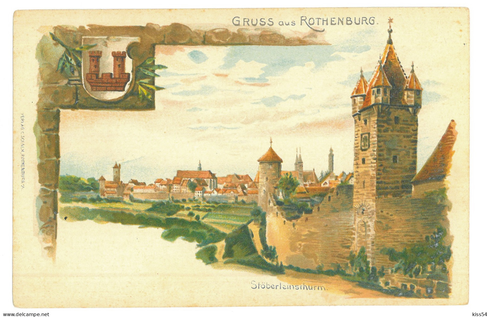 GER 1 - 17245 ROTHENBURG, Litho, Germany - Old Postcard - Unused - Sonstige & Ohne Zuordnung