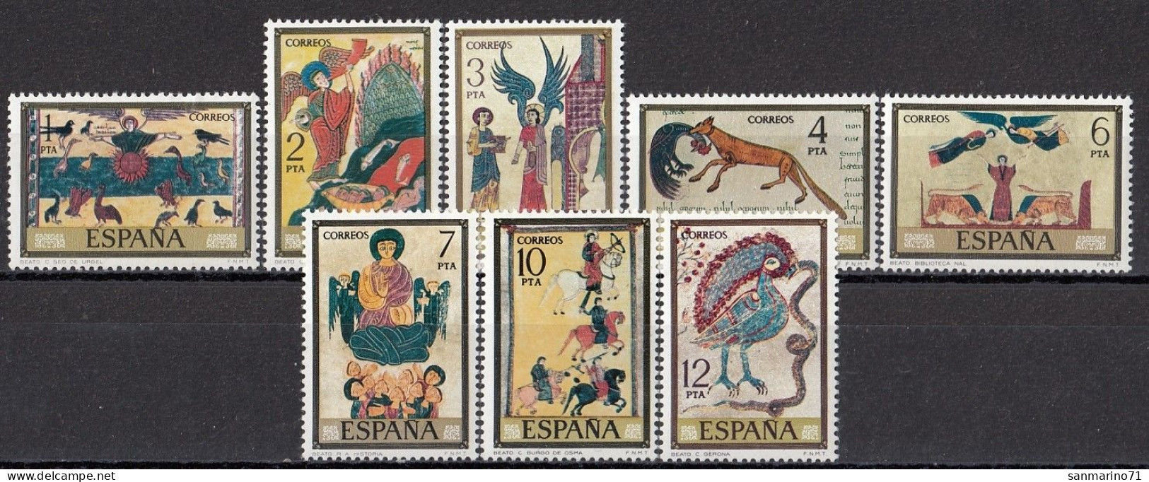 SPAIN 2177-2184,unused - Altri & Non Classificati