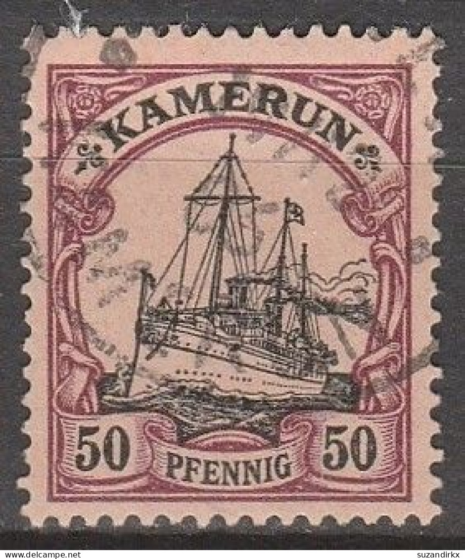 Kamerun   .    Michel   .   14      .     O     .      Gestempelt - Kamerun