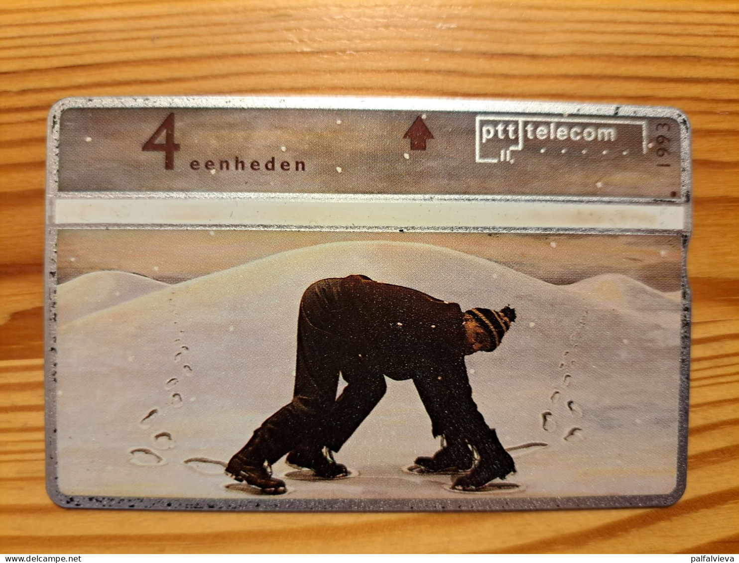 Phonecard Netherlands 308B - Ice Skating 18.100 Ex. - Openbaar