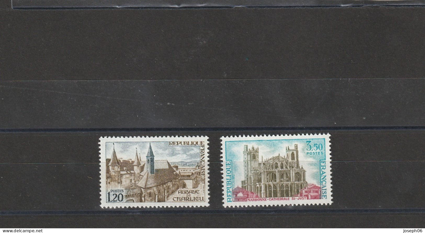 FRANCE     1972  Y.T. N° 1712  1713  NEUF** - Unused Stamps