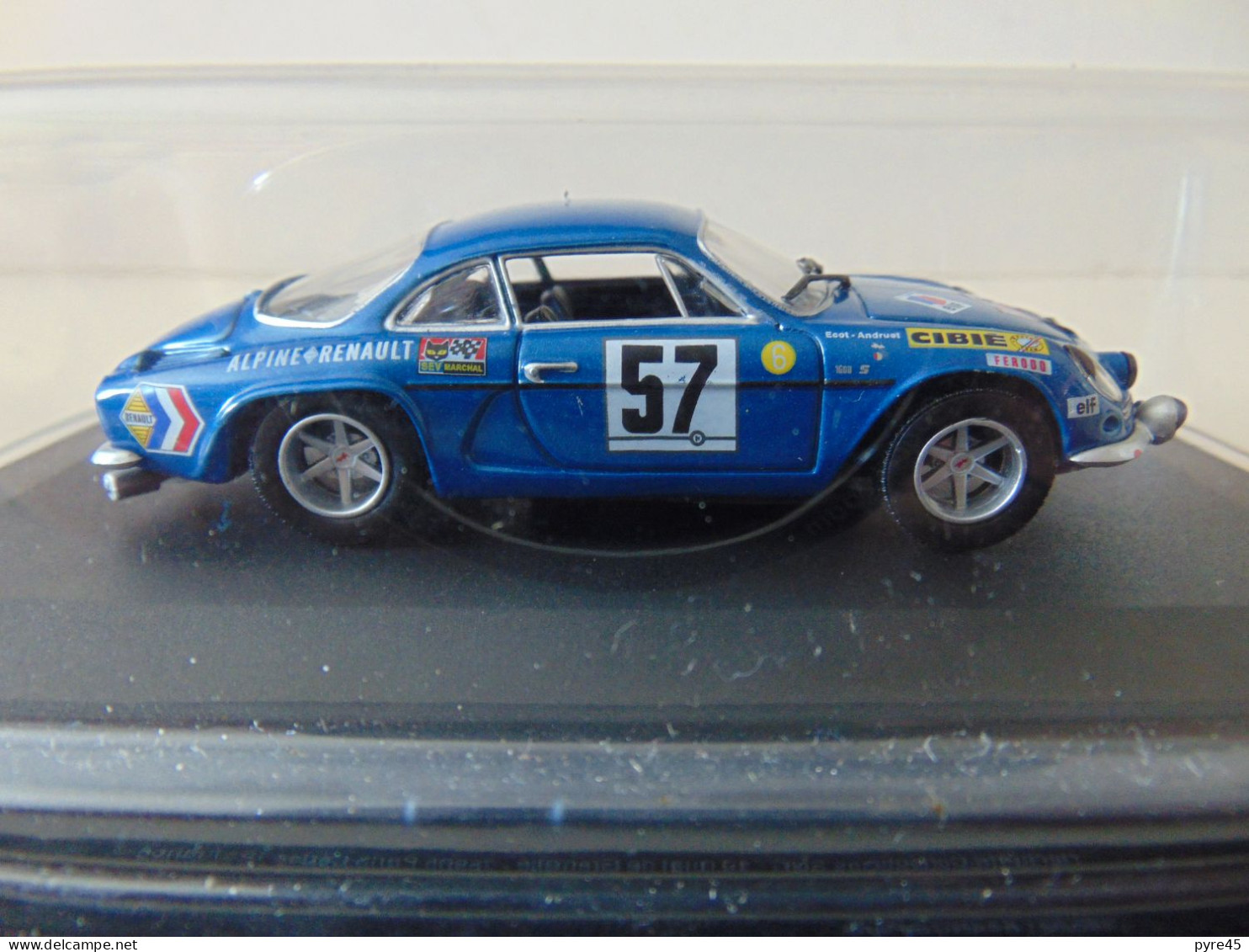 Voiture " Alpine A 110 " Jean-Claude Andruet, Tour De Corse 1969, Dans Sa Boite - Toy Memorabilia