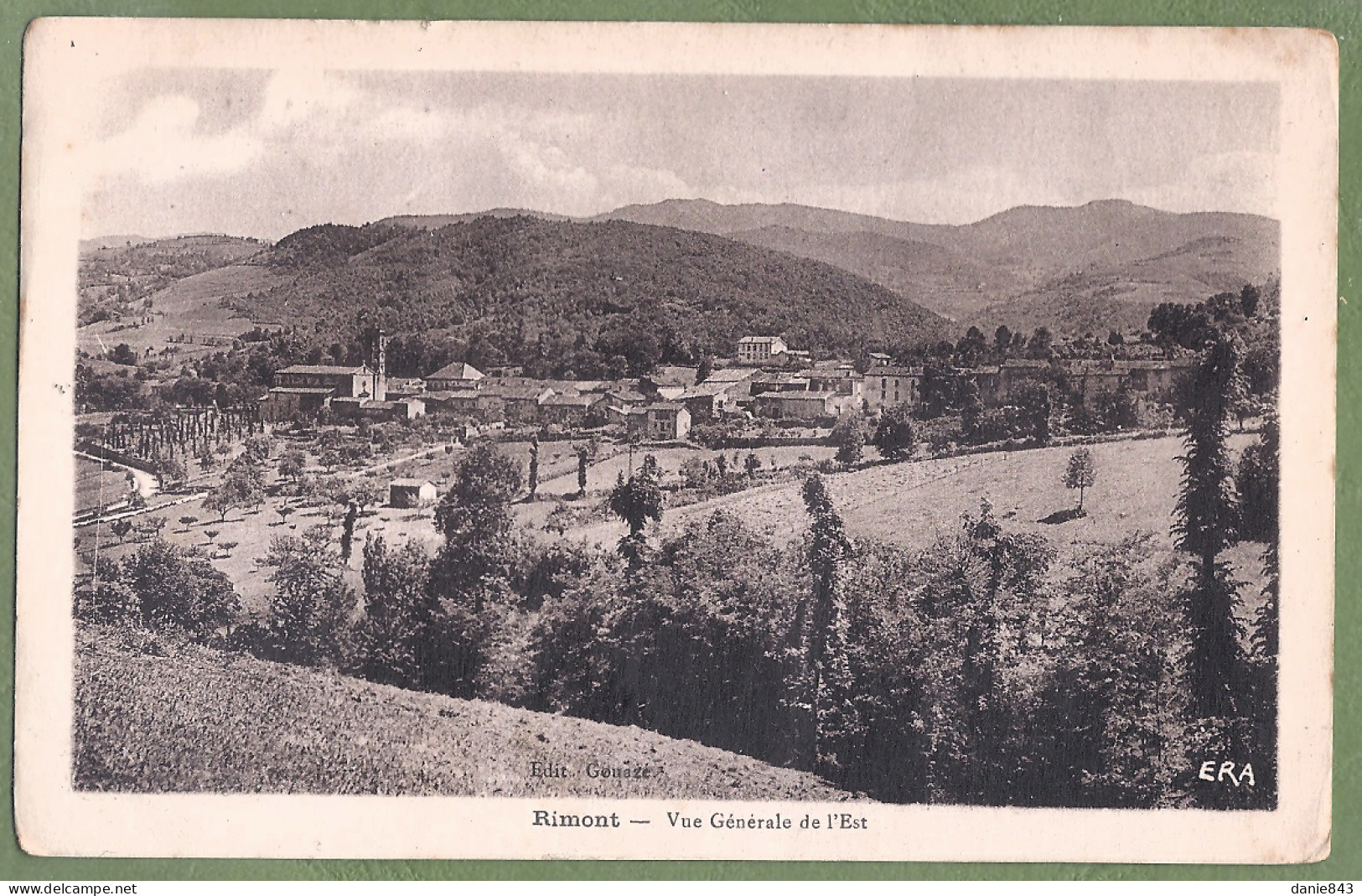 CPA  - ARIEGE - RIMONT - VUE GÉNÉRALE DE L'EST - - Other & Unclassified