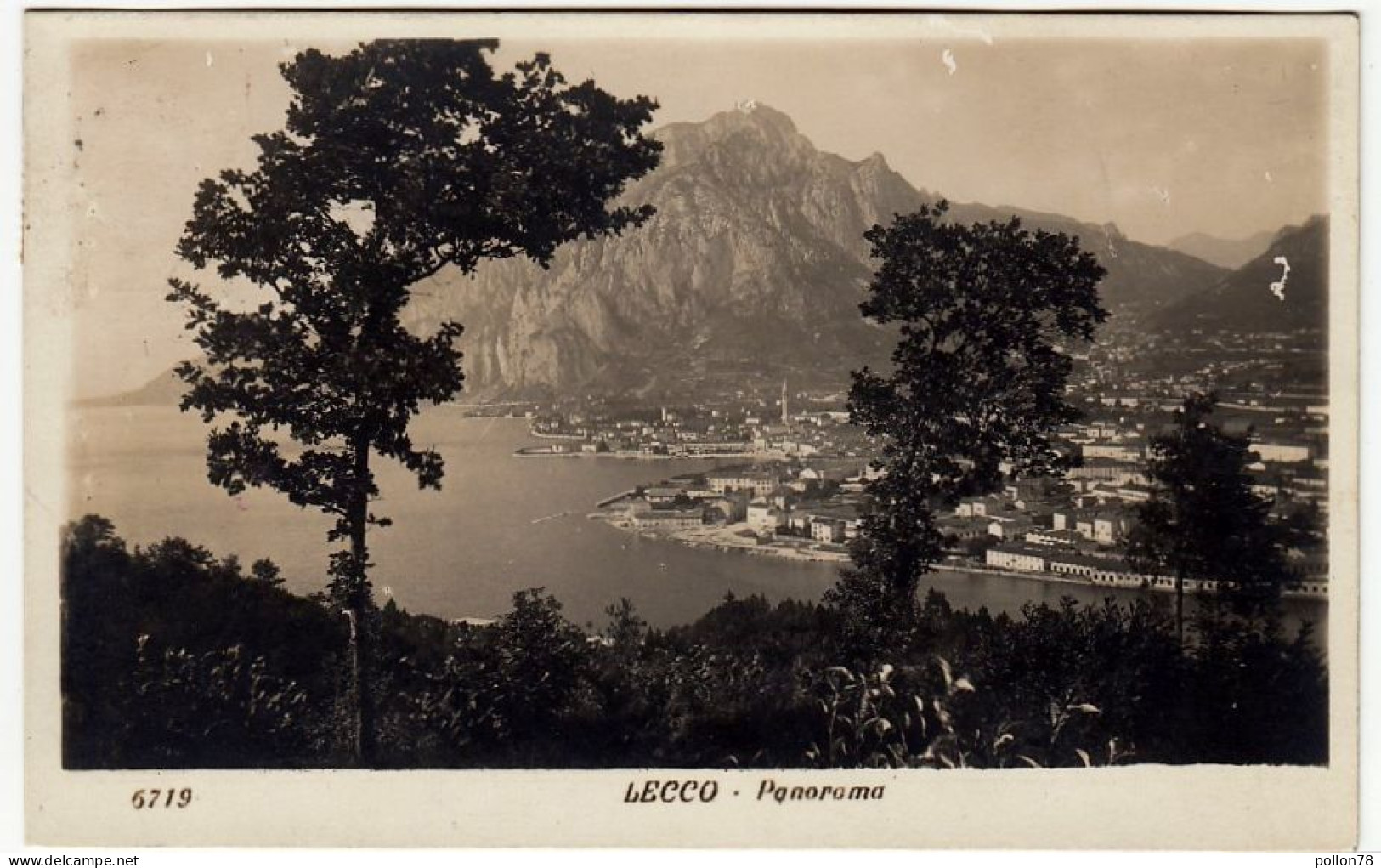 LECCO - PANORAMA - 1929 - Vedi Retro - Formato Piccolo - Lecco