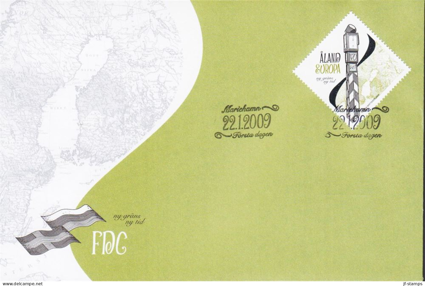 2009. ÅLAND. EUROPA On FDC.  (Michel 304) - JF544711 - Ålandinseln