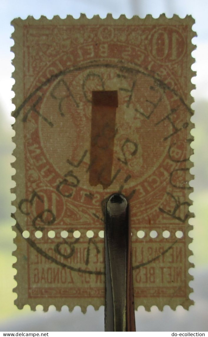 BELGIQUE 5 timbres WALCOURT 1875 SAVENTHEM 1880 WACKEN ROCHEFORT 1893 Leopold II Belgie Belgium timbre stamps