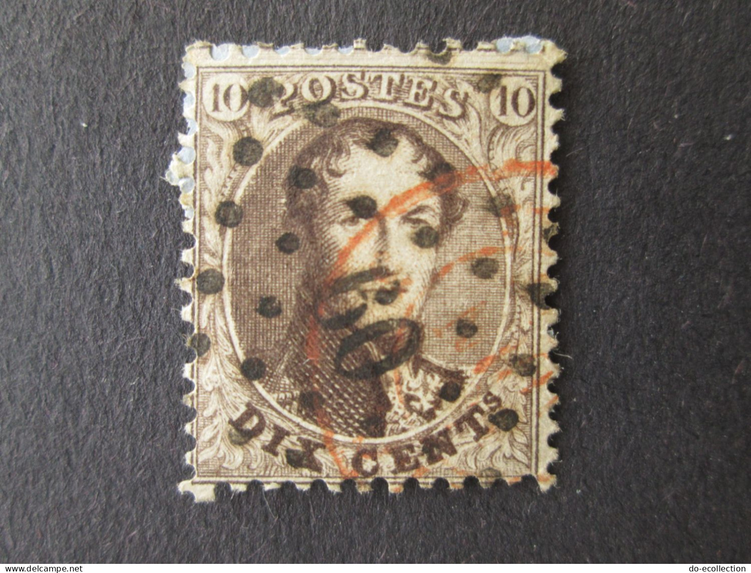 BELGIQUE 1863 Lot De 6 Timbres 10c 20c Perf 12 1/2 X 13 1/2 Leopold I Dont Obl 24/60/144 Belgie Belgium Timbre Stamps - 1863-1864 Medaillen (13/16)