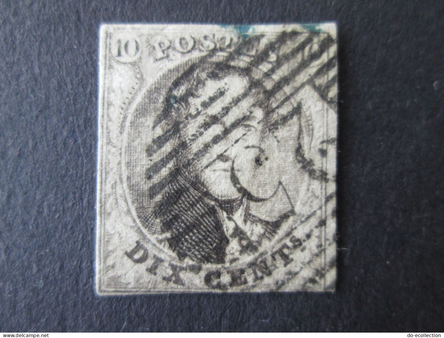 BELGIQUE lot de 4 timbres 10c 20c 40c Leopold I ND dont oblitération 23/25/26 Belgie Belgium timbre stamps