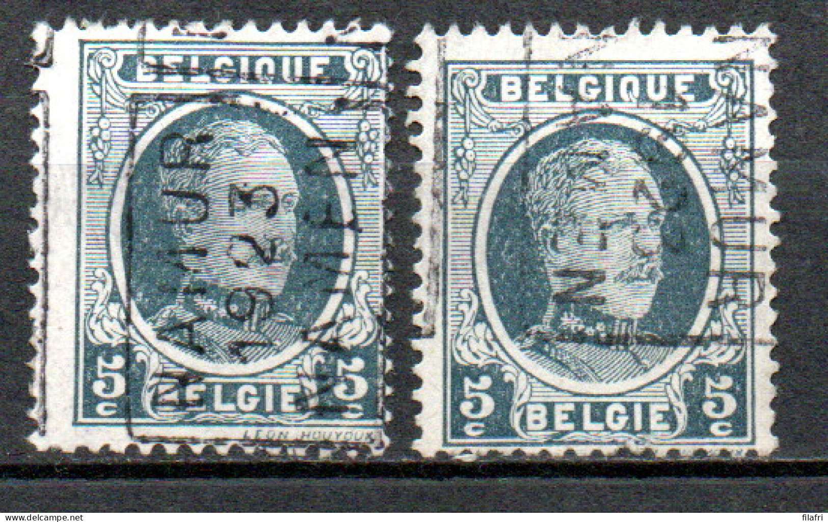 3195 Voorafstempeling Op Nr 193 - NAMUR 1923 NAMUR  - Positie A & B - Rollo De Sellos 1920-29