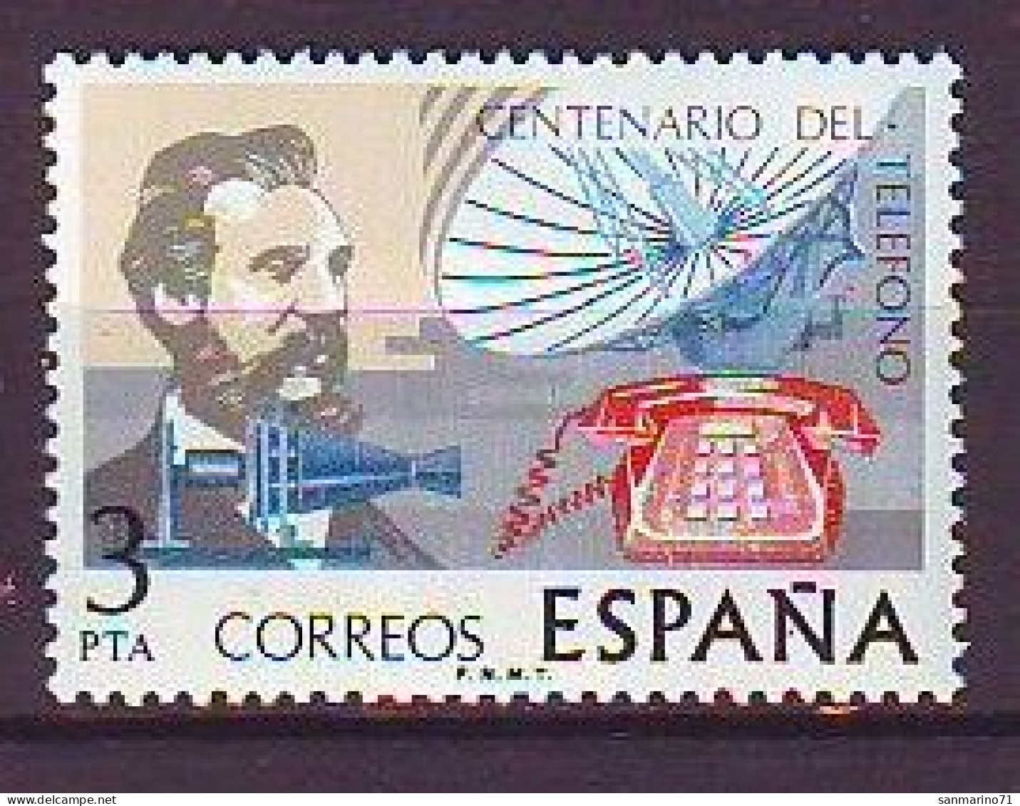 SPAIN 2204,unused - Télécom