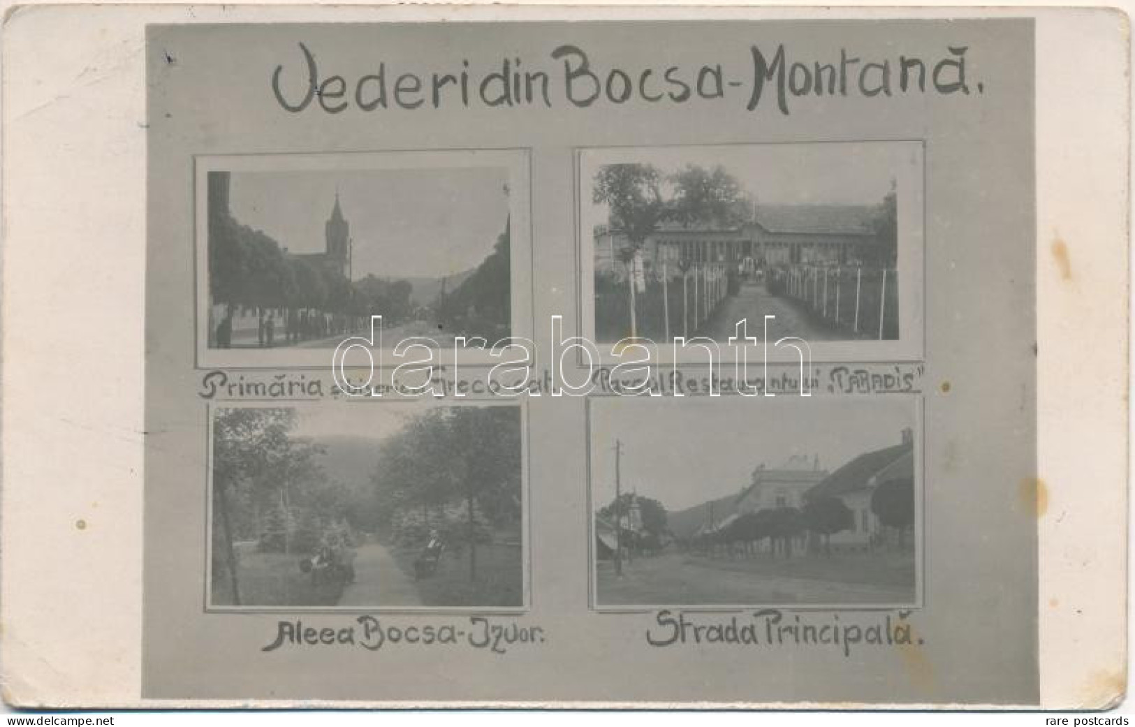 Bocsa Monta 1935 - Romania