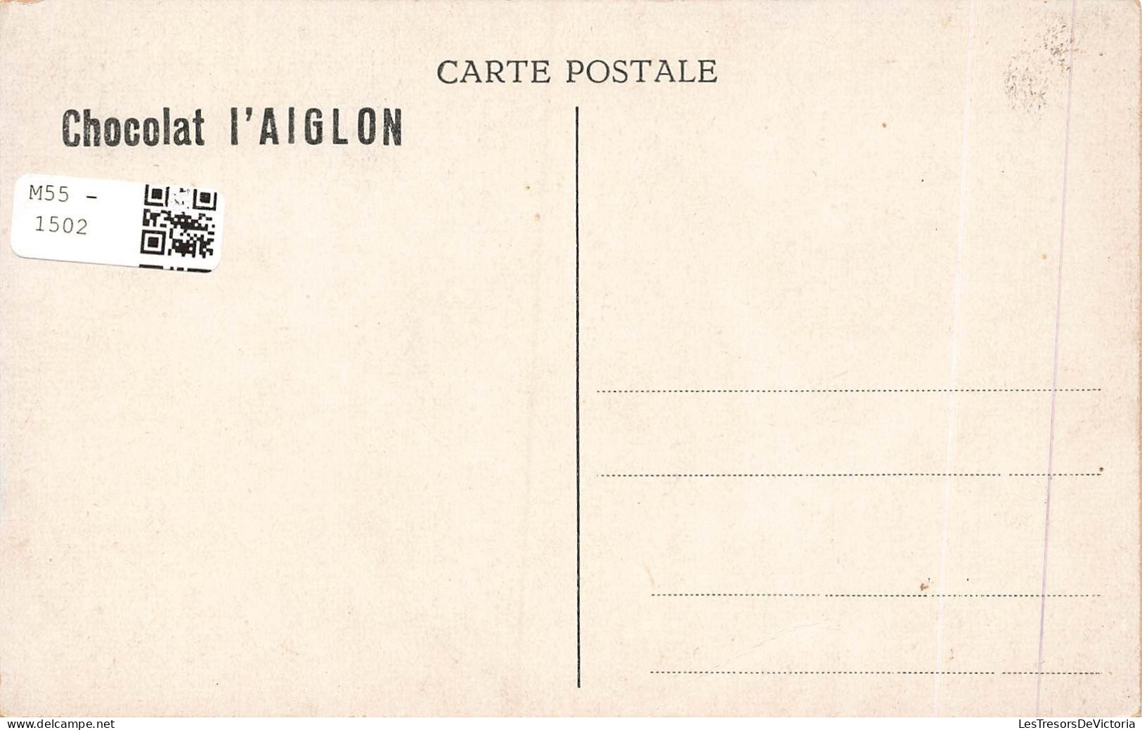 FANTAISIES - Enfants - Petite Fille - Chocolat L'Aiglon - Fleurs - Colorisé - Carte Postale Ancienne - Other & Unclassified