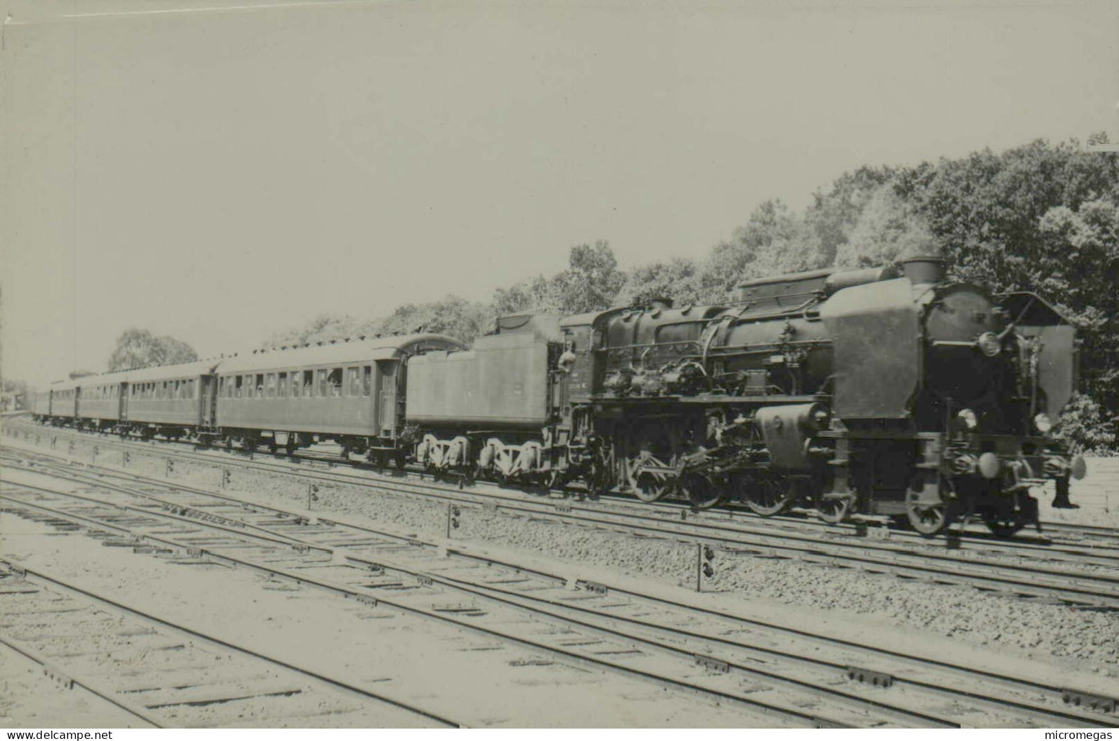 Orry (?) Spécial Belgique, été 1952 - Cliché J. Renaud - Eisenbahnen